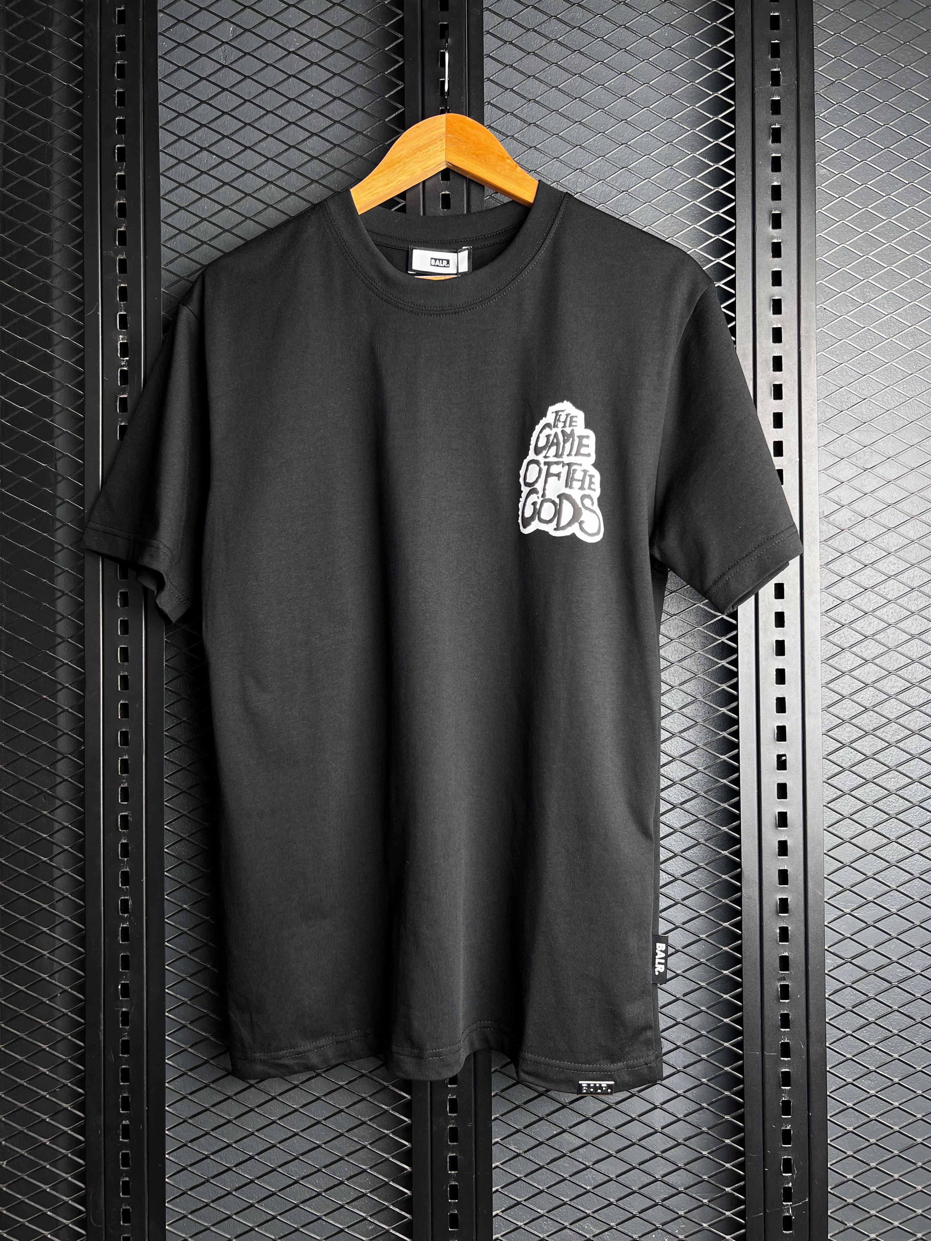 BALR GAME OF THE GODS T-SHIRT BLACK