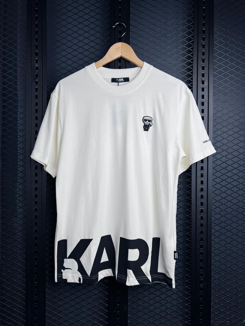 KARL LAGERFELD REVERSE LOGO T-SHIRT