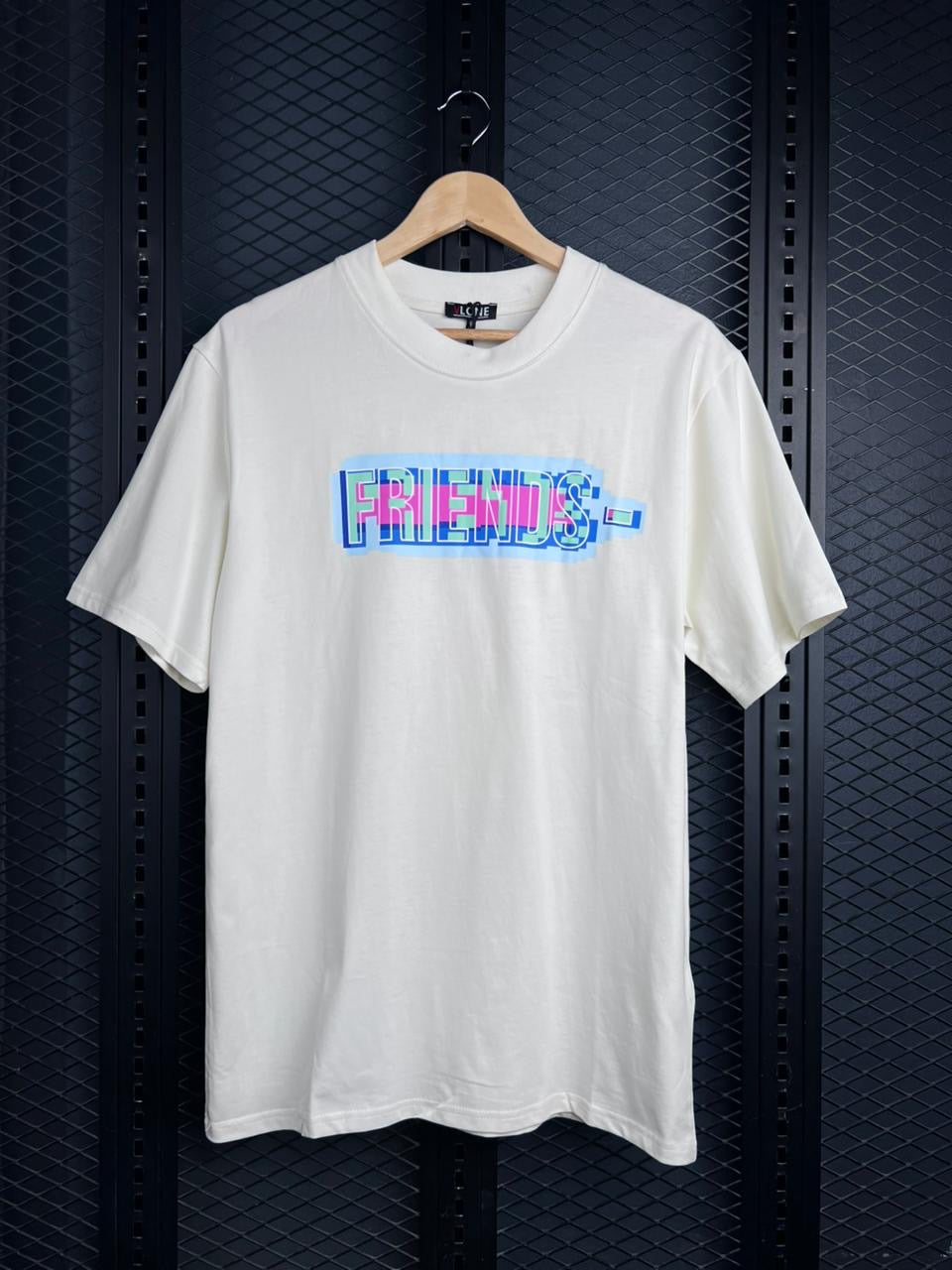 VLONE FRIENDS V LOGO PIXEL T-SHIRT