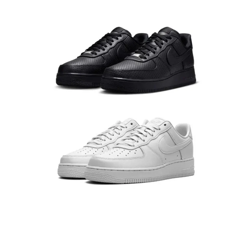 NIKE AIR FORCE 1 BLACK X NIKE AIR FORCE 1 WHITE