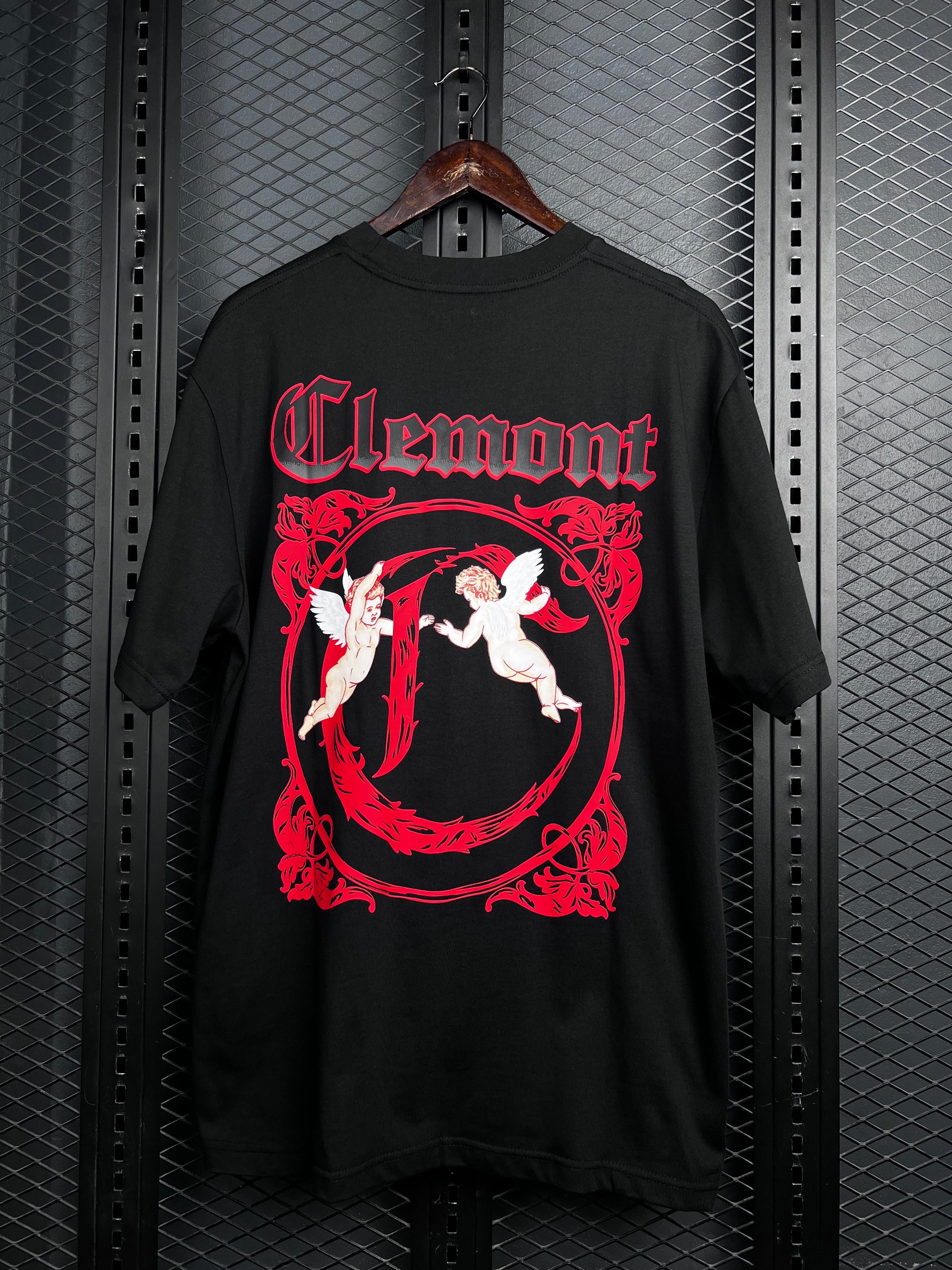 CLEMENT “ECLISSI” BLACK T-SHIRT