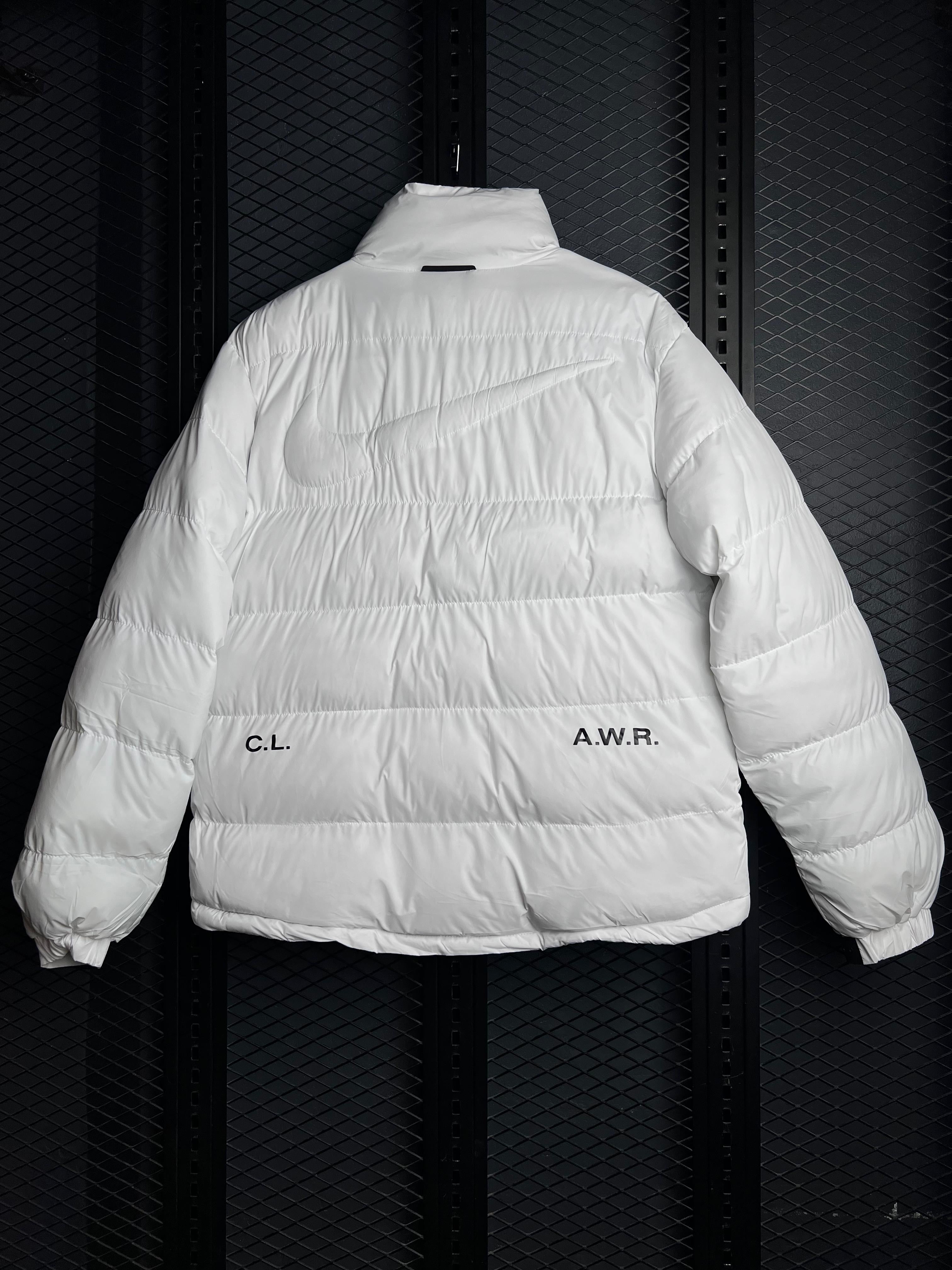 NIKE X NOCTA WHITE PUFFER JACKET