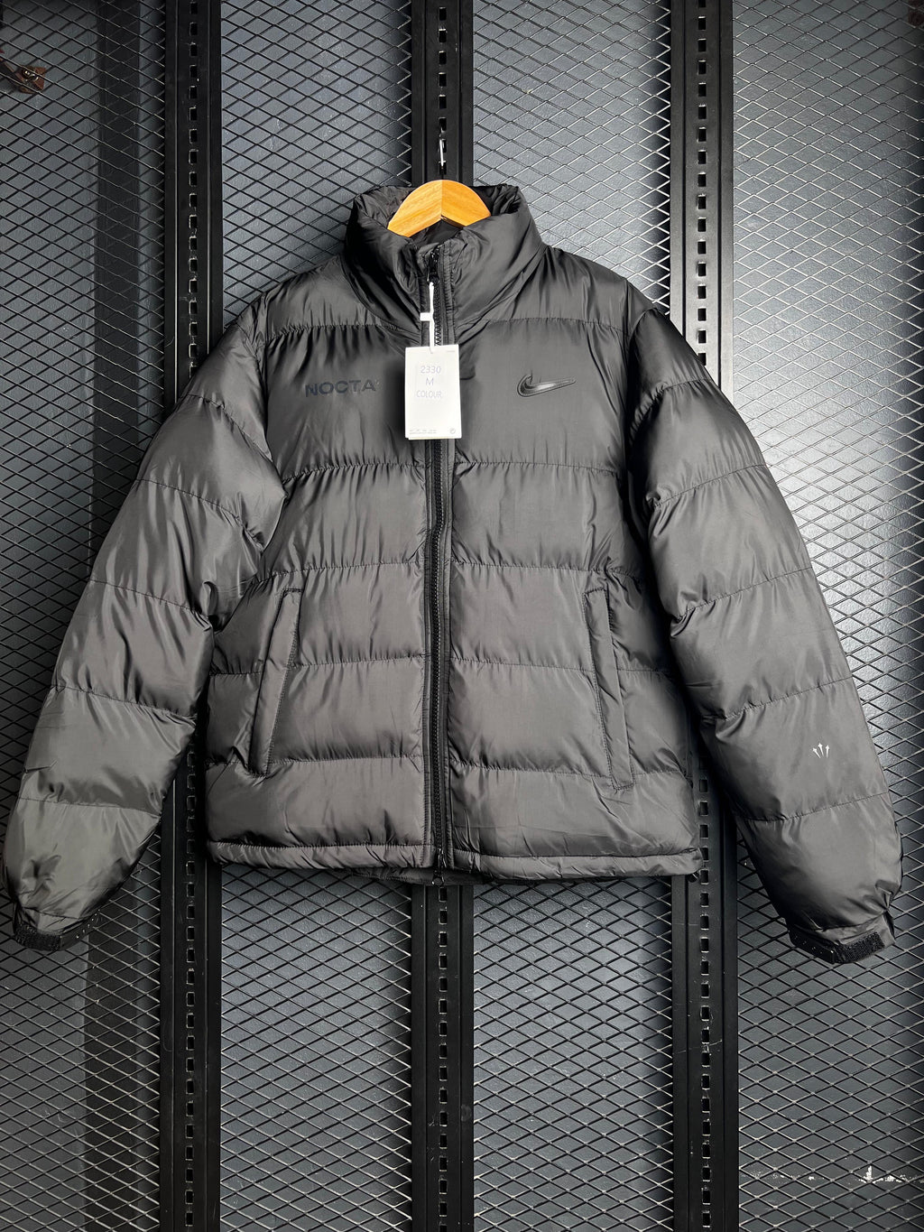 NIKE X NOCTA BLACK PUFFER JACKET