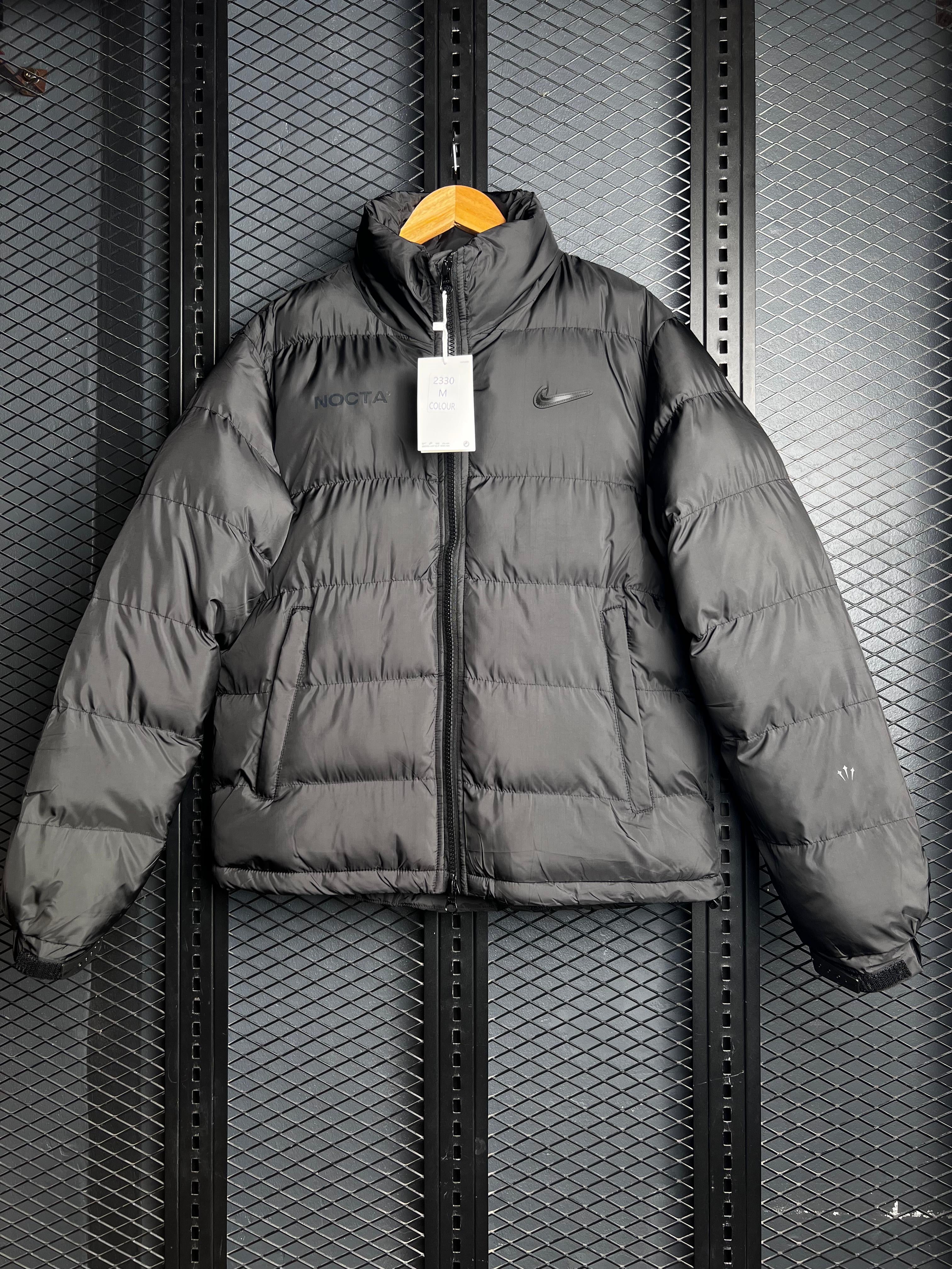 NIKE X NOCTA BLACK PUFFER JACKET