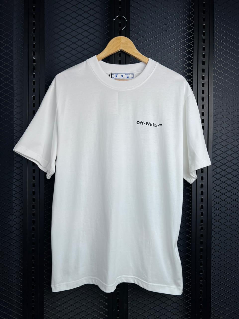 OFF-WHITE WAVE OUTLINE SLIM T-SHIRT