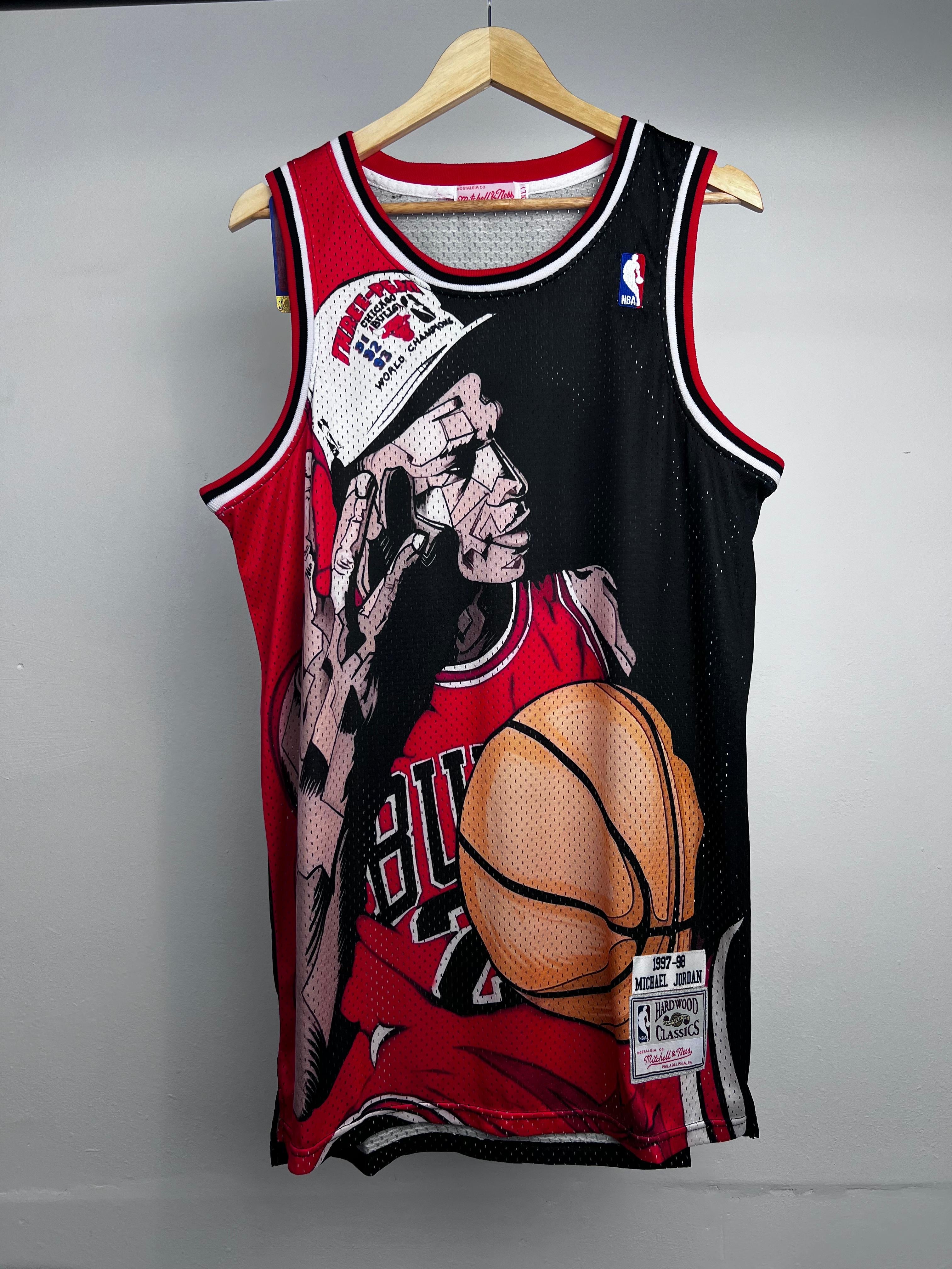 CHICAGO BULLS MJ HARDWOOD CLASSIC JERSEY