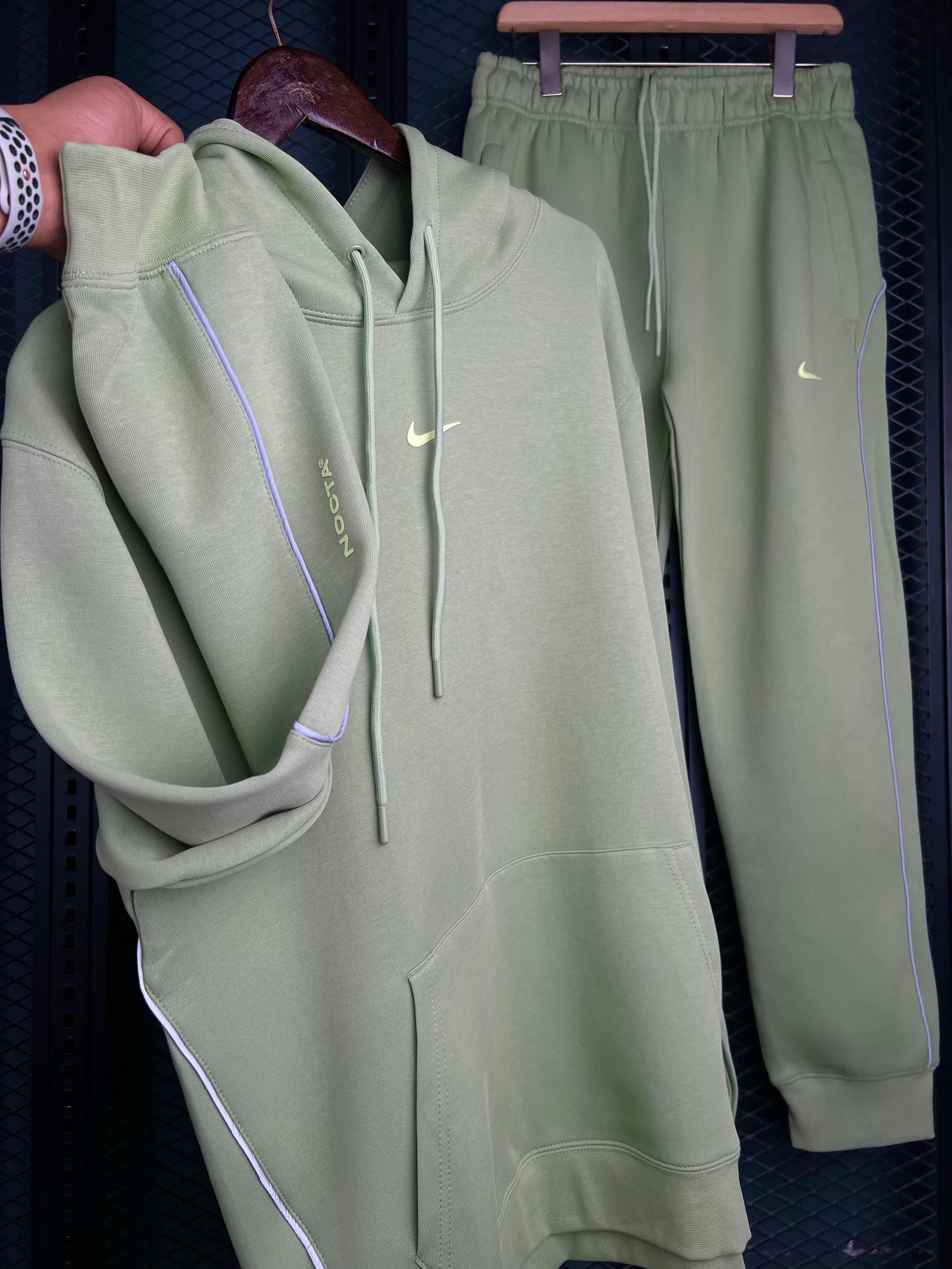 NIKE X NOCTA FLEECE OIL GREEN TRACKSUIT