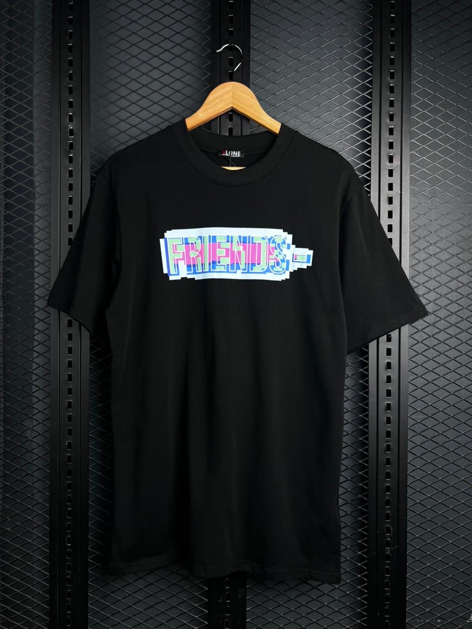 VLONE FRIENDS V LOGO PIXEL T-SHIRT