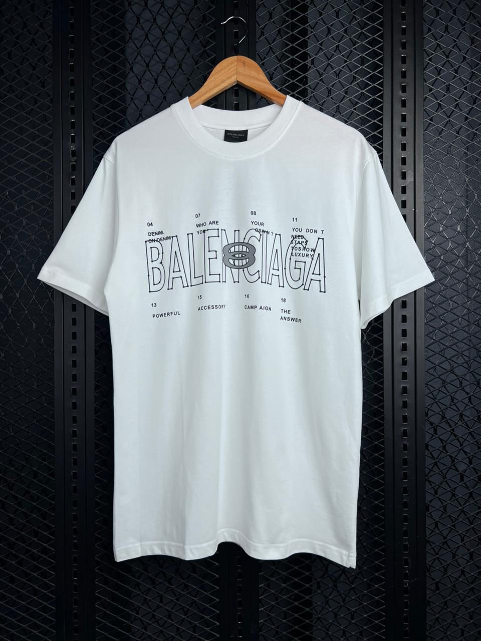 BALENCIAGA LOGO PRINT T-SHIRT