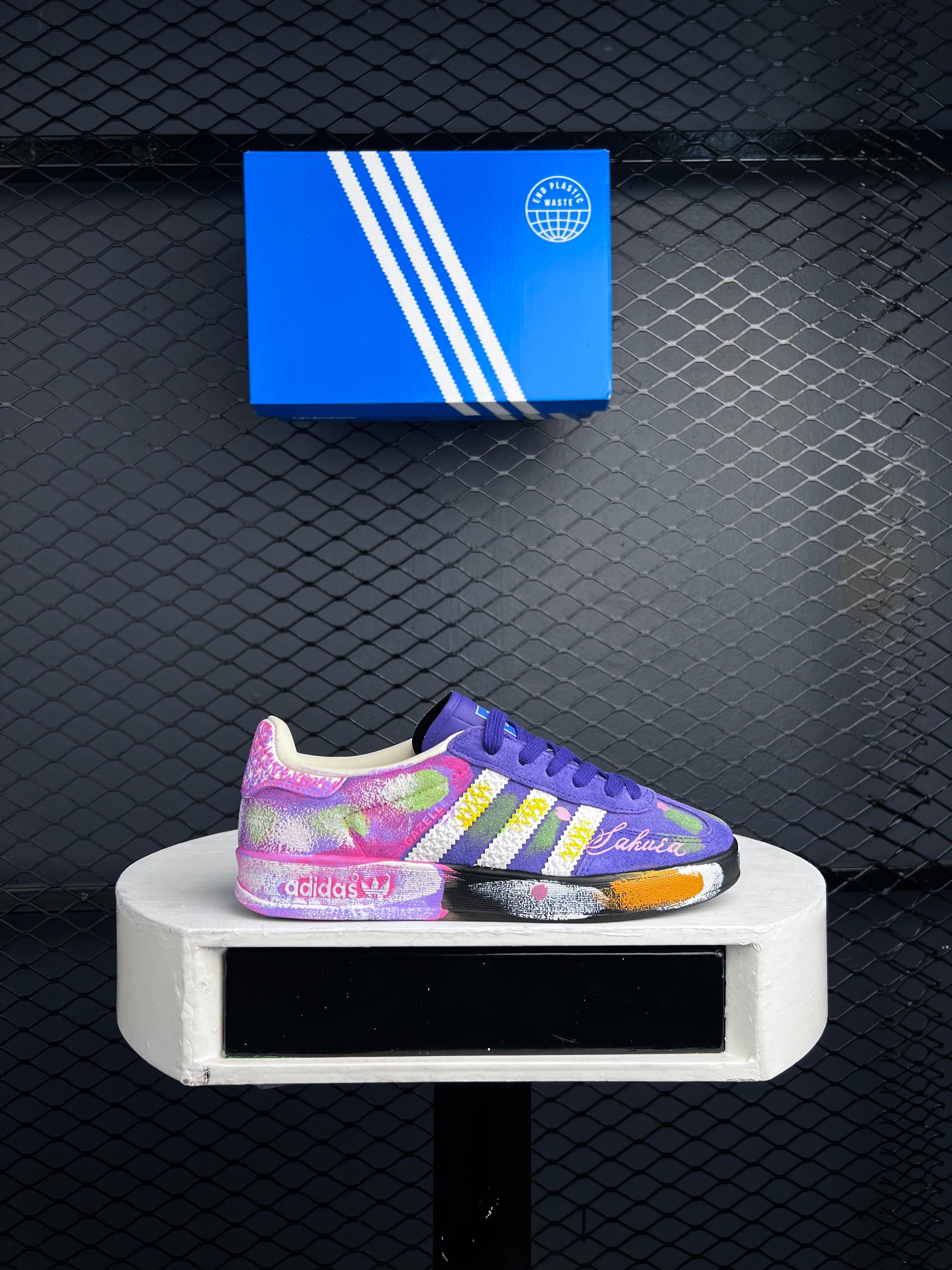 ADIDAS GAZELLE “SAKURA” PAINT JOB