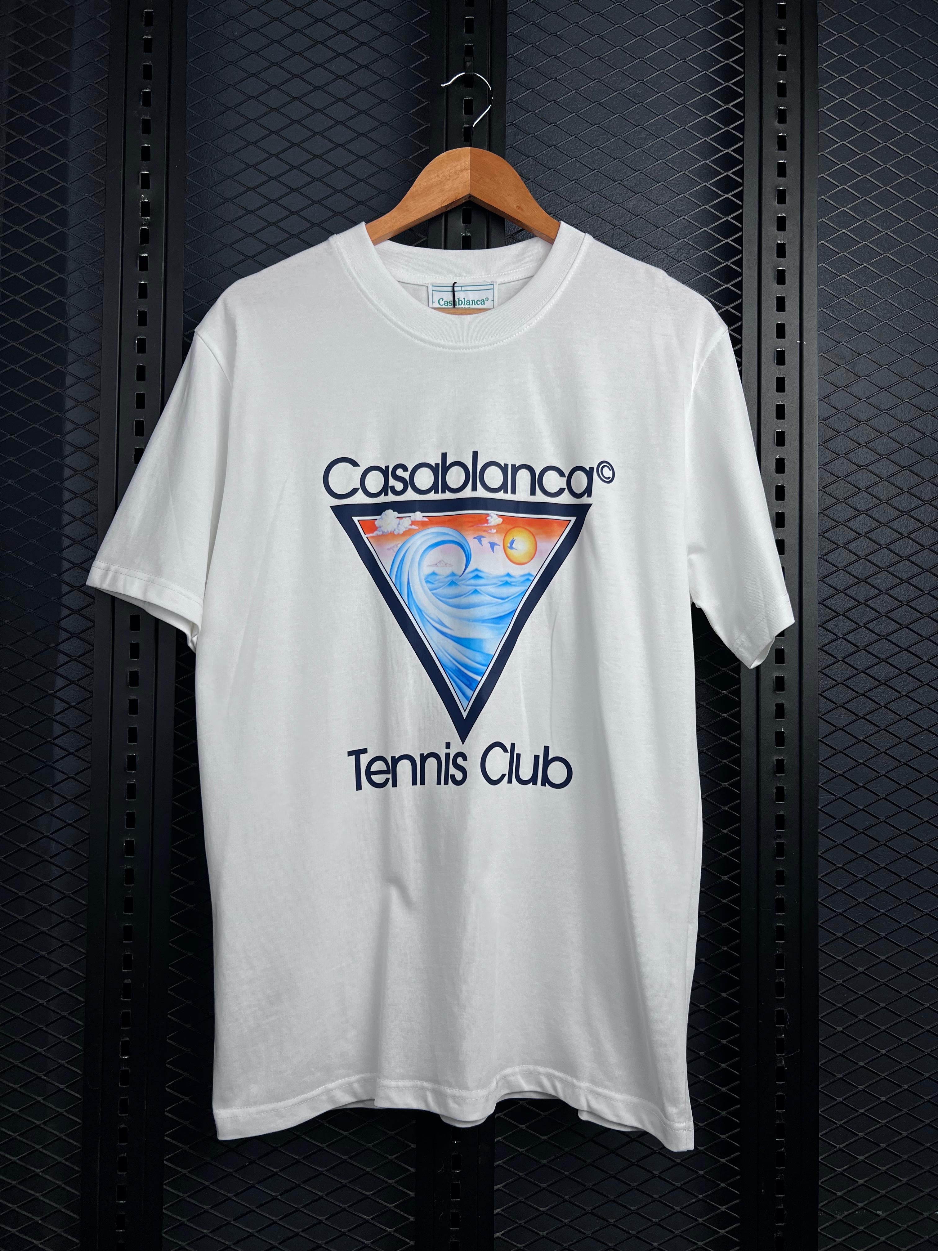 CASABLANCA TENNIS CLUB ICON T-SHIRT