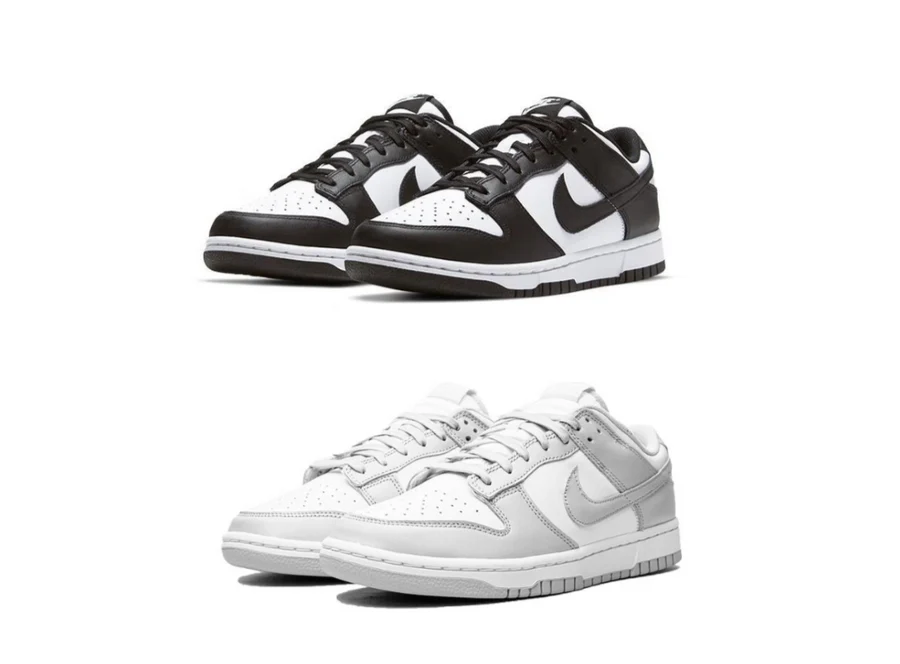 NIKE DUNK LOW “PANDA” X NIKE DUNK LOW GREY