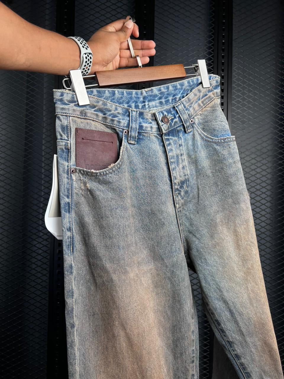 VINTAGE WRANGLER WASHED BAGGY JEANS