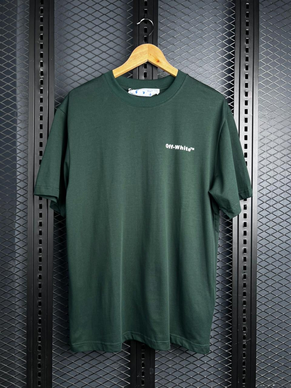 OFF-WHITE WAVE OUTLINE SLIM T-SHIRT