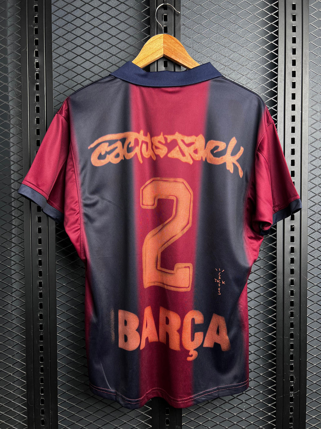 FC BARCELONA X TRAVIS SCOTT HOME SKELETON JERSEY