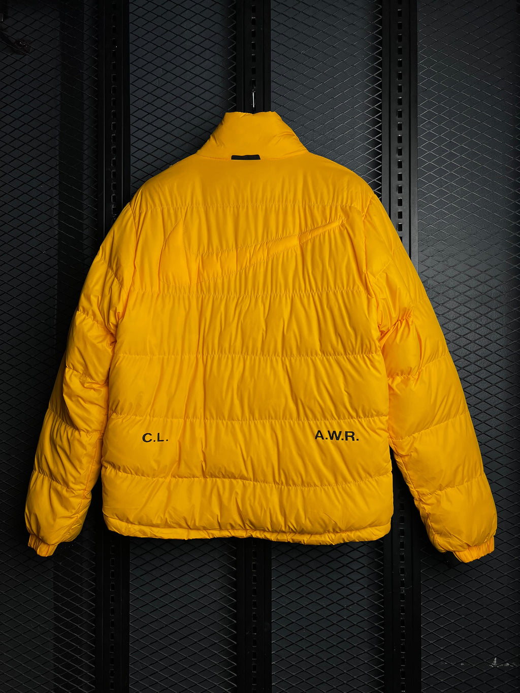 NIKE X NOCTA YELLOW PUFFER JACKET