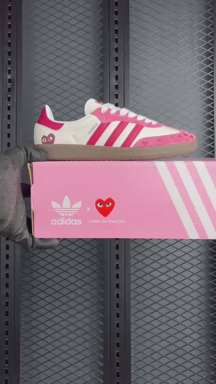 ADIDAS SAMBA LOVE X CDG SNEAKERS